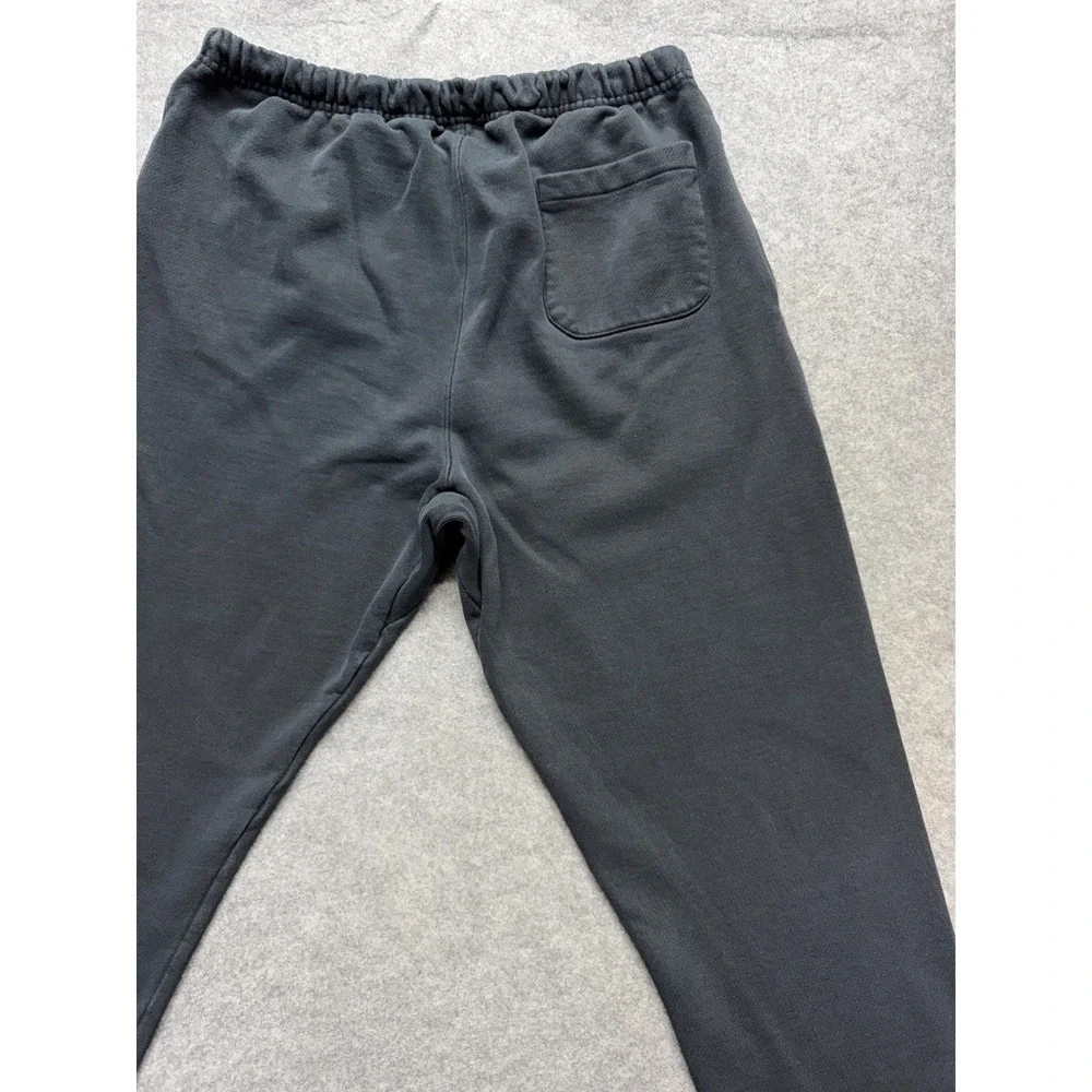 Vintage Champion Reverse Weave Sweatpants Mens XL Black Fleece Joggers Logo 90s